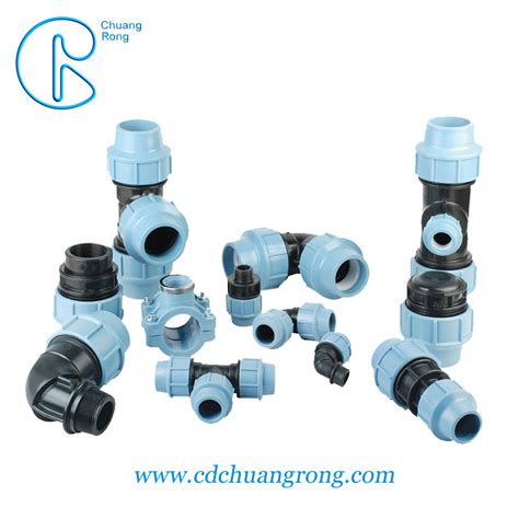 Water Irrigation Pipe Plastic Fittings Pp Compression Fittings China