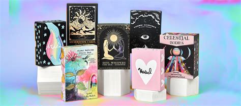 Unique And Beautiful Oracle Decks Free Shipping Tagged Affirmation Tarot Stack