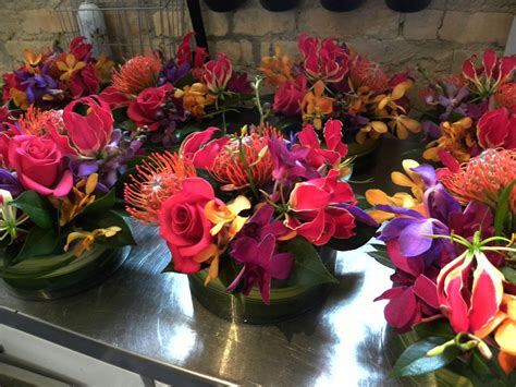 Maybe you would like to learn more about one of these? Orchid wedding reception centerpieces | Tropical ...