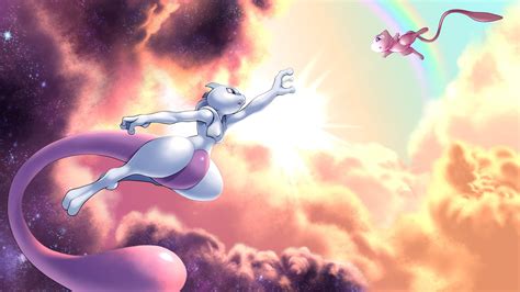 Mewtwo And Mew Wallpaper
