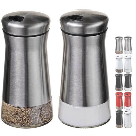 Salt And Pepper Shakers Holes Difference Therefore The Contents Will