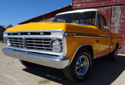 1973 Ford F100 Ranger Xlt Automatic Original Paint Must See