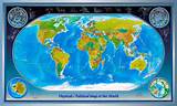 Flat Map Of The World Images