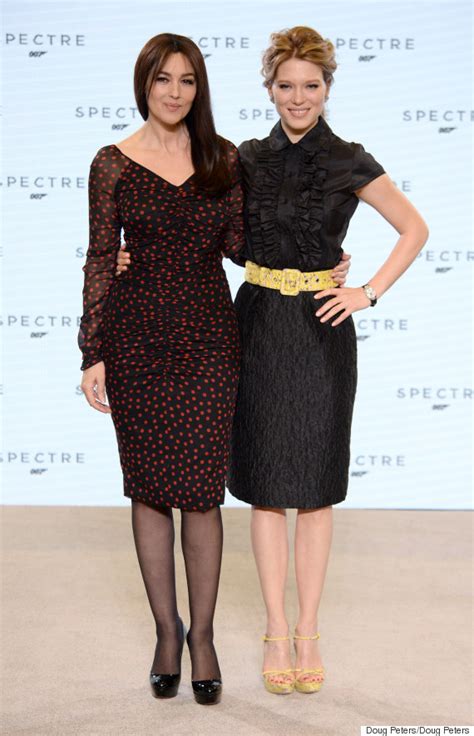 ‘spectre Bond Women Monica Bellucci And Léa Seydoux Introduced In New