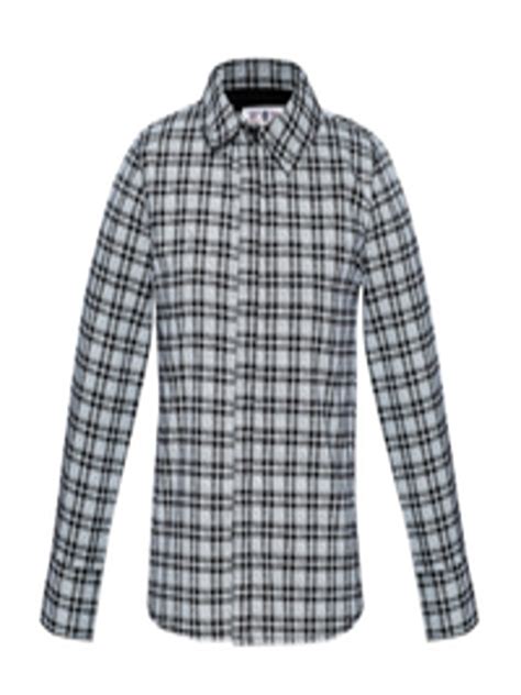 Buy Oxolloxo Boys Black And Grey Regular Fit Checked Casual Shirt