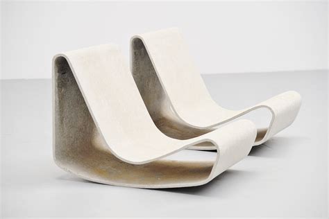 willy guhl loop chairs set eternit switzerland 1954 massmoderndesign