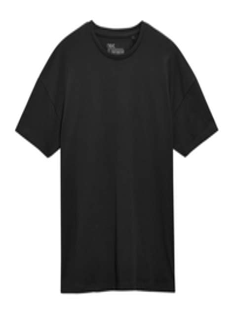 Buy Next Men Black Solid Round Neck T Shirt Tshirts For Men 1834552