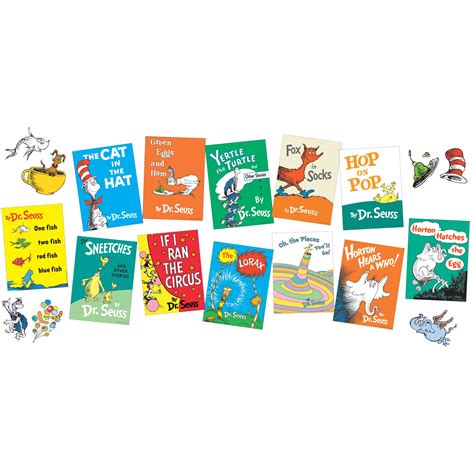 Dr. Seuss Books Mini School Bulletin Boards | Eureka School | Dr seuss