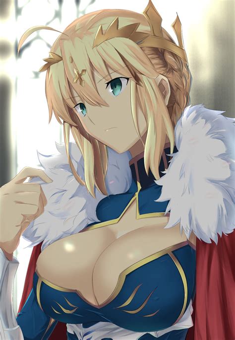 artoria pendragon lancer nakawaga kanon [fate grand order] r saber