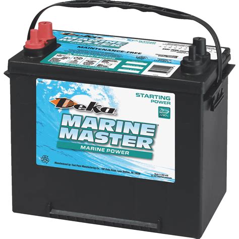 Deka Marine Master Starting Marinerv Battery