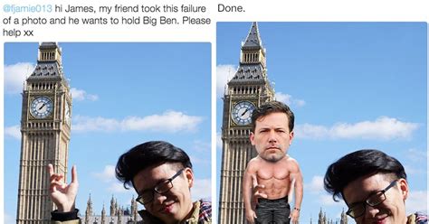 Guy Photoshops People Into Funny Pictures On Twitter Popsugar Tech