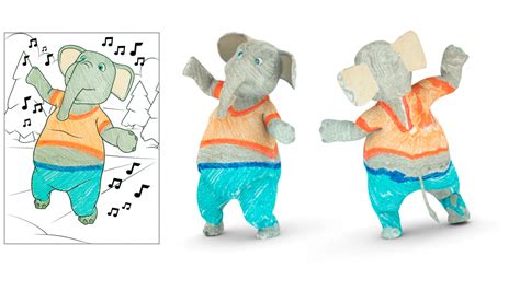 Download Disney Research App Turns 2D Drawings into 3D Characters | Animation World Network