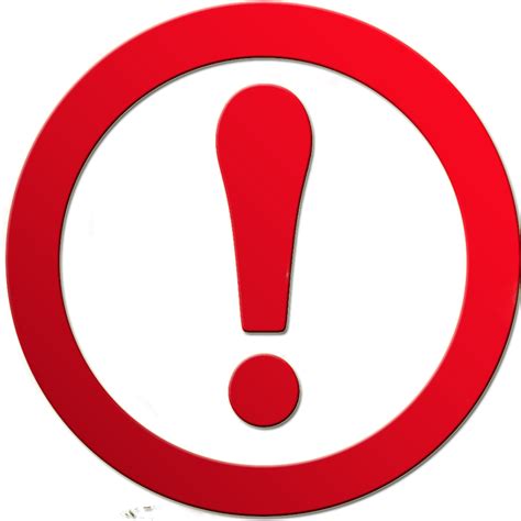Red Attention Symbol Png Photo Png All Png All