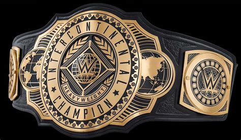 Wwe Debuts Brand New Intercontinental Title Design Wrestling
