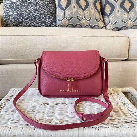 Marc Jacobs The Groove Leather Mini Messenger In Bashful M