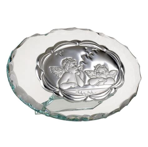 Italian 925 Silver Argento Guardian Angels Icon 13153