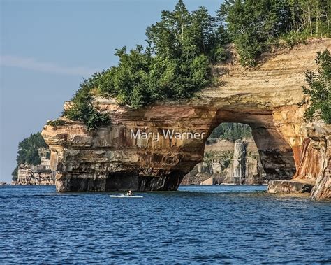 Pictured Rocks National Seashore Michigan By Mary Warner Redbubble