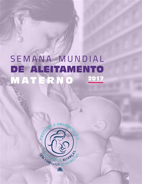 Enf E Fisio Bernar Almeida Semana Mundial Do Aleitamento Materno