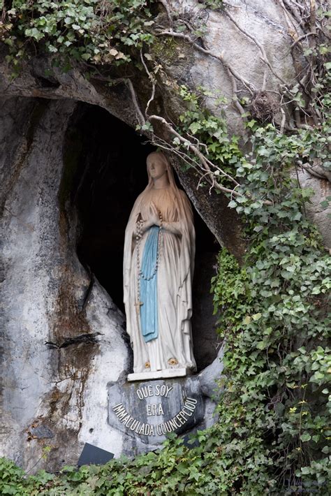 Our Lady Of Lourdes In The Grotto Lourdes France Statue O Flickr