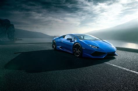 Fondos De Pantalla Lamborghini Novitec Torado Huracan Azul Lujo Coches