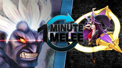 One Minute Melee Season Vii Oni Vs Hades Izanami Saya One Minute