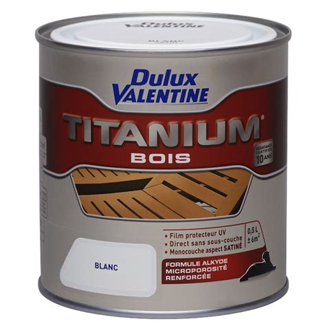 Peinture Dulux Valentine Titanium Bois Exterieur Resine De Protection