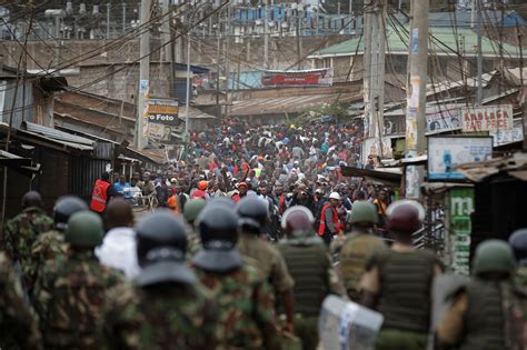 At Least 24 Reportedly Killed In Kenya Post Election Violence The