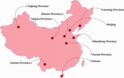 China State Missouri Chinese University Map States