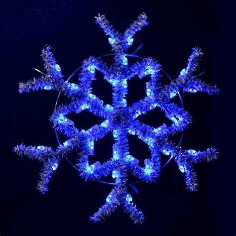 Shop Holiday Lighting Specialists 5 Ft Hanging Garland Snowflake