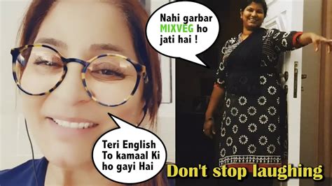 Archana Puran Singhs Maid Speaks Funny English During Lockdown Youtube