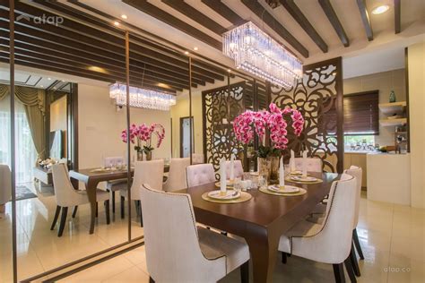 Asian Dining Room Semi Detached Design Ideas And Photos Malaysia
