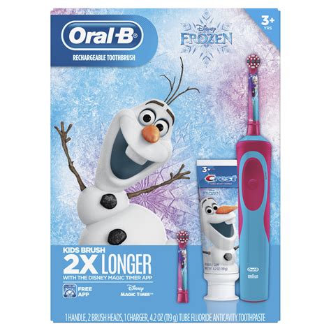 Crest And Oral B Kids T Pack With Electric Toothbrush Replacement