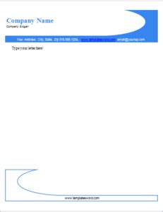A premium letterhead template for word , like the one shown above, makes it easy for anyone to some of the best letterhead templates for word are actually premium templates. 15+ Free Company Letterhead Templates | MS Word & PDF ...