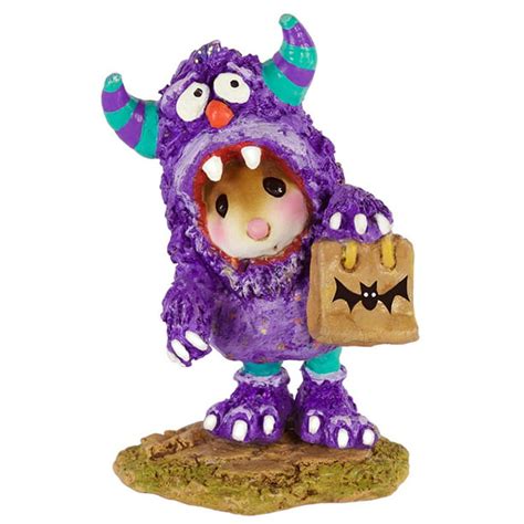 Wee Forest Folk 2016 Halloween Scaredy Monster M 589
