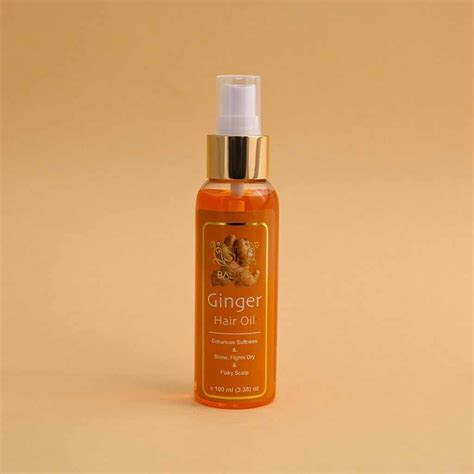 Sl Basics Ginger Hair Oil For Hair Loss 100ml Myglow