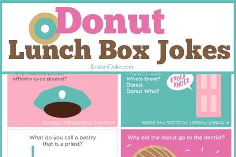 Donut Lunch Box Jokes Capturing Joy With Kristen Duke