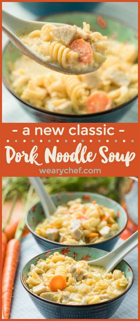 Yesterday, we had leftover pork loin, which is somewhat of a rarity at our house. Got leftover pork tenderloin, roast, or ribs? This Pork Noodle Soup recipe is the very best way ...