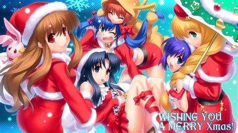 57 Anime Merry Christmas 2020 Wallpapers On Wallpapersafari