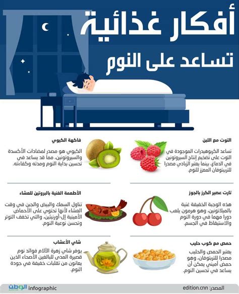 أفكار غذائية تساعد على النوم جريدة الوطن السعودية
