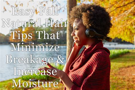 But when you start to notice hair everywhere in your home, does it shock you? Fall Natural Hair Tips Minimize Breakage & Increase Moisture
