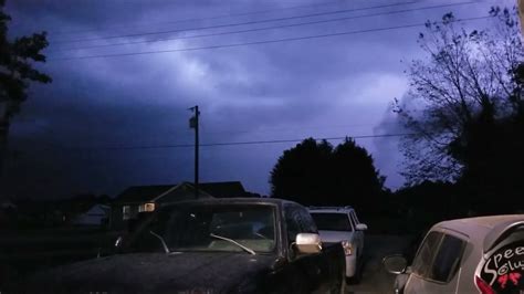 Severe Thunderstorm With Crazy Lightning Knocks Out Power Northeast