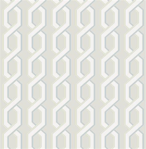 Twist Gray Geometric Wallpaper Sample Contemporary Wallpaper By