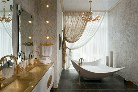 Variety Of Bathroom Design Ideas Showing A Glamorous And Luxurious