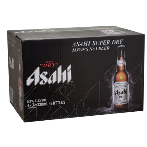 Asahi Super Dry Stubbies 24x330ml