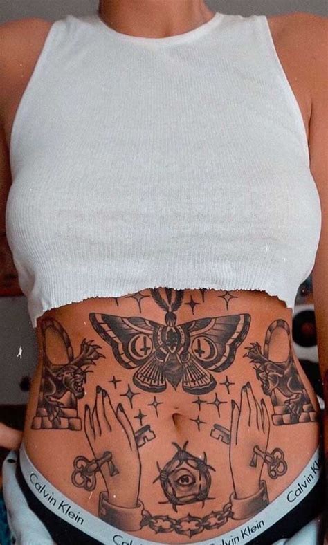 35 Top Beautiful Stomach Tattoo Ideas For Women 2020 Tattoos For