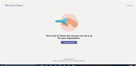 Microsoft teams desktop doesn't support multiple accounts. Sign in to Teams Looks like you already have an account ...