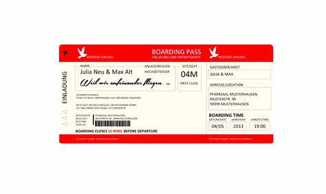 Welche gebühren sind im flugticket enthalten bzw. 7 Gutschein Flugticket Vorlage - SampleTemplatex1234 ...