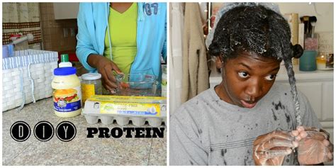 Mayonnaise And Egg Protein Treatment For Natural Hair Kinky 4a 4b