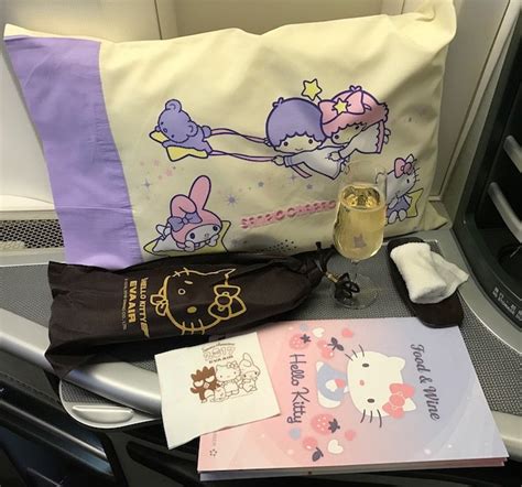 Eva Air Operating Hello Kitty Flight To Nowhere One Mile At A Time