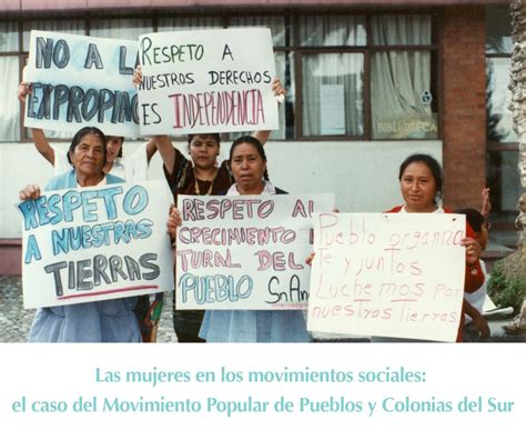 Lugares Inah Las Mujeres En Los Movimientos Sociales El Caso Del